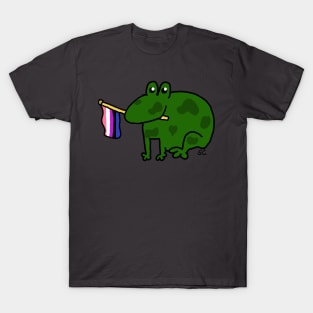 Genderfluid Frog T-Shirt